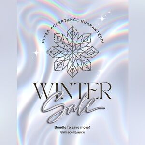 WINTER SALE! Make an offer